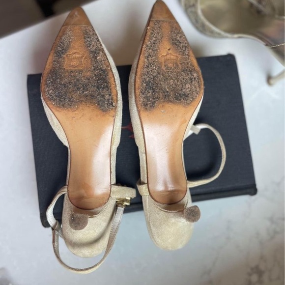 Stuar Weitzman sling back heels - Picture 4 of 4